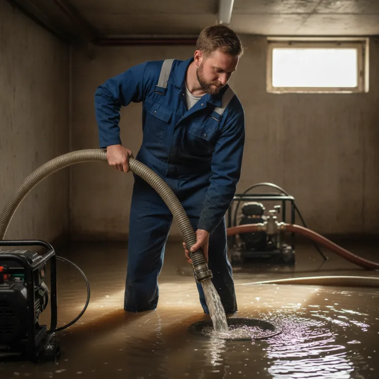 Kjellerpumping tjeneste i Sandnes